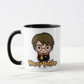 Harry Potter Cartoon Karakter Kunst Mok (Links)