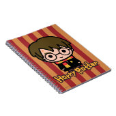 Harry Potter Cartoon Karakter Kunst Notitieboek (Rechterzijde)