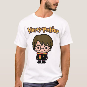 Harry Potter Cartoon Karakter Kunst T-shirt