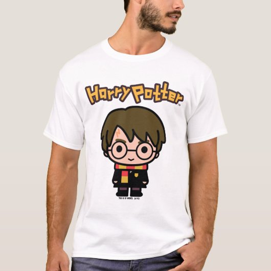 Harry Potter Cartoon Karakter Kunst T-shirt (Voorkant)