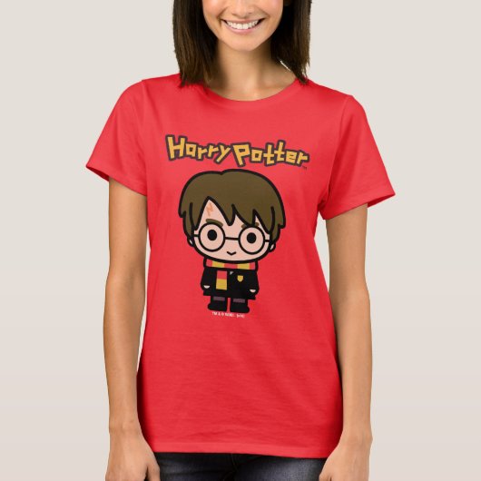 Harry Potter Cartoon Karakter Kunst T-shirt (Voorkant)