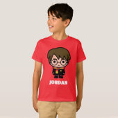 Harry Potter Cartoon Karakter Kunst T-shirt (Voorkant volledig)