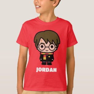 Harry Potter Cartoon Karakter Kunst T-shirt
