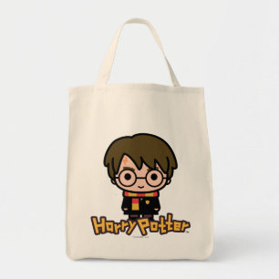 Harry Potter Cartoon Karakter Kunst Tote Bag