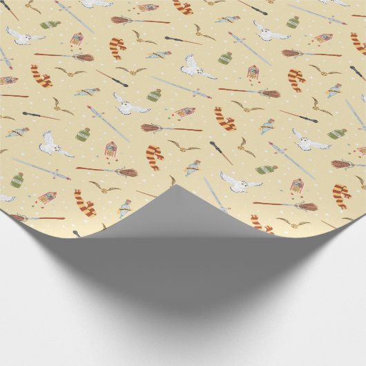 Harry Potter Cartoon Pattern Cadeaupapier (Hoek)