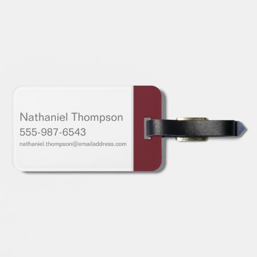 Harry Potter Cartoon Pictogram Bagagelabel (Achterkant horizontaal)