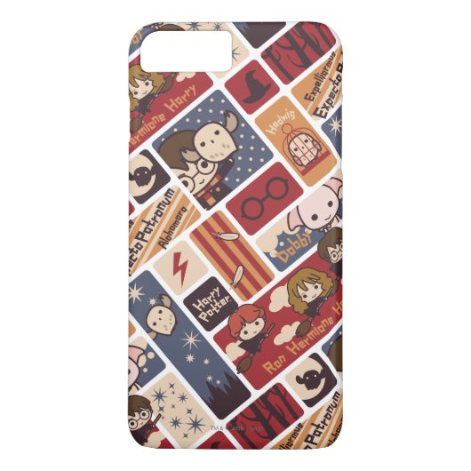 Harry Potter Cartoon Scènes Patroon Case-Mate iPhone Case (Achterkant)