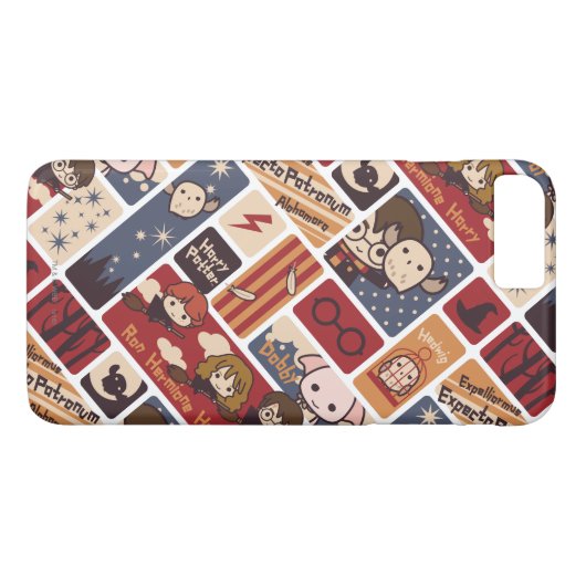 Harry Potter Cartoon Scènes Patroon Case-Mate iPhone Case (Achterkant (Horizontaal))