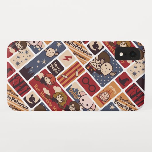 Harry Potter Cartoon Scenes Patroon Case-Mate iPhone Case (Achterkant (horizontaal))