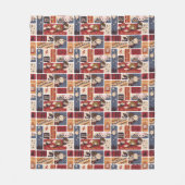 Harry Potter Cartoon Scènes Patroon Fleece Deken (Voorkant)