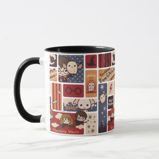 Harry Potter Cartoon Scènes Patroon Mok (Links)