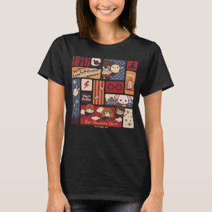 Harry Potter Cartoon scènes patroon T-shirt