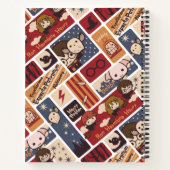 Harry Potter Cartoon Scènes Patroontekening Notitieboek (Achterkant)