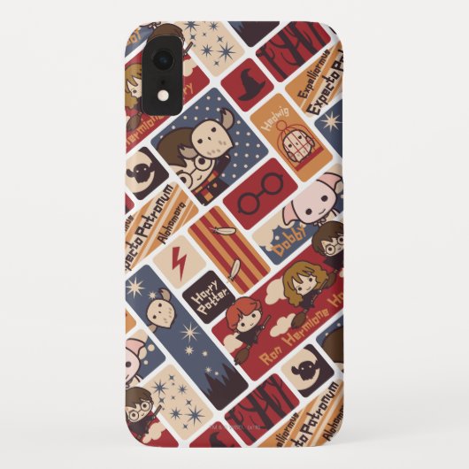 Harry Potter Cartoon Scenes Pattern Case-Mate iPhone Case (Achterkant)