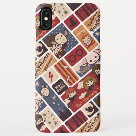 Harry Potter Cartoon Scenes Pattern Case-Mate iPhone Case (Achterkant)