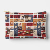 Harry Potter Cartoon Scenes Pattern Etui (Voorkant)