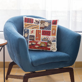 Harry Potter Cartoon Scenes Pattern Kussen