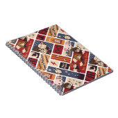 Harry Potter Cartoon Scenes Pattern Notitieboek (Rechterzijde)