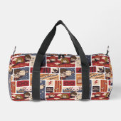 Harry Potter Cartoon Scenes Pattern Plunjezak (Achterkant)