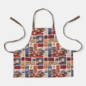 Harry Potter Cartoon Scenes Pattern Schort (Voorkant)