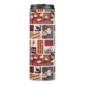 Harry Potter Cartoon Scenes Pattern Thermosbeker (Achterkant)