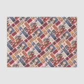 Harry Potter Cartoon Scenes Pattern Tissuepapier (Voorkant)