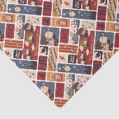 Harry Potter Cartoon Scenes Pattern Tissuepapier (Detail)