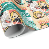 HARRY POTTER™ | CARTOON SPELLS EN CHARMS CADEAUPAPIER (Rol Hoek)