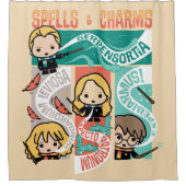 HARRY POTTER™ | CARTOON SPELLS EN CHARMS DOUCHEGORDIJN (Voorkant)