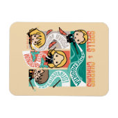HARRY POTTER™ | CARTOON SPELLS EN CHARMS MAGNEET (Horizontaal)