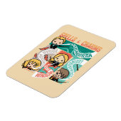 HARRY POTTER™ | CARTOON SPELLS EN CHARMS MAGNEET (Linkerzijde)