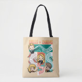 HARRY POTTER™ | CARTOON SPELLS EN CHARMS TOTE BAG (Voorkant)