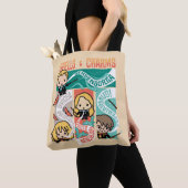 HARRY POTTER™ | CARTOON SPELLS EN CHARMS TOTE BAG (Dichtbij)