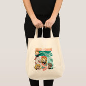 HARRY POTTER™ | CARTOON SPELLS EN CHARMS TOTE BAG (Voorkant (product))