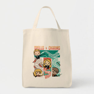 HARRY POTTER™   CARTOON SPELLS EN CHARMS TOTE BAG