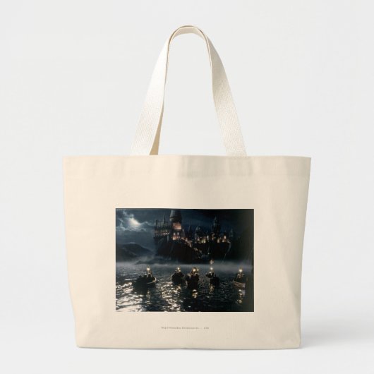 Harry Potter Castle | Aankomst in Hogwarts Grote Tote Bag (Voorkant)