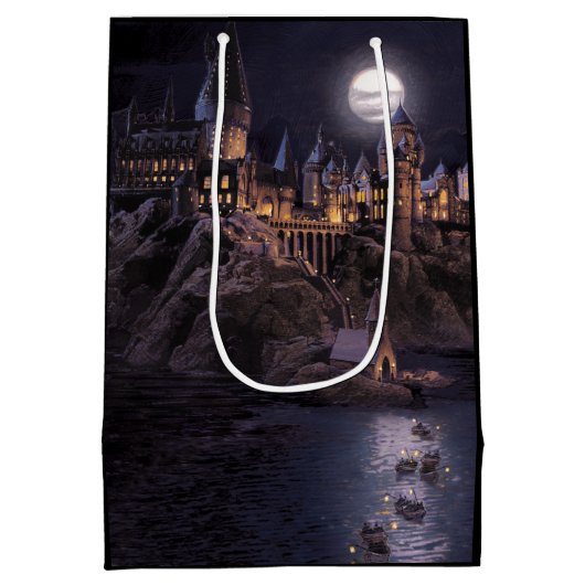 Harry Potter Castle | Great Lake to Hogwarts Medium Cadeauzakje (Achterkant)