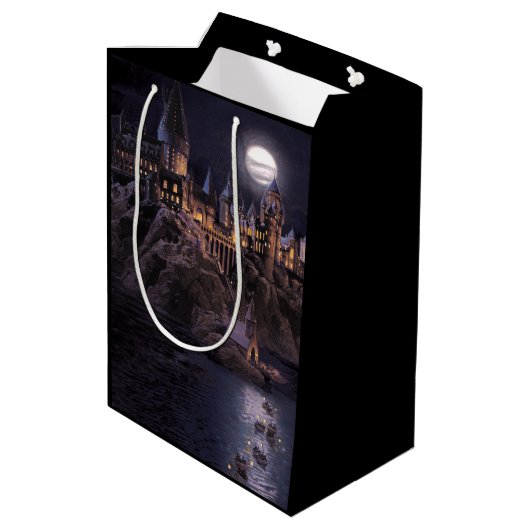 Harry Potter Castle | Great Lake to Hogwarts Medium Cadeauzakje (Achterkant Gekanteld)