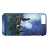 Harry Potter Castle | Hogwarts 's nachts Case-Mate iPhone Case (Achterkant (Horizontaal))