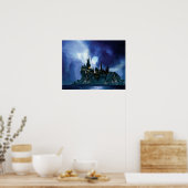 Harry Potter Castle | Hogwarts 's nachts Poster (Keuken)