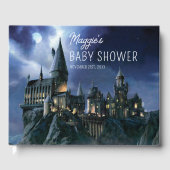 Harry Potter Castle | Moonlit Hogwarts Baby Shower Gastenboek (Voorkant)