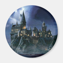 Harry Potter Castle | Moonlit Hogwarts Magneet