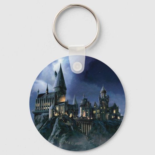 Harry Potter Castle | Moonlit Hogwarts Sleutelhanger (Achterkant)