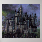 Harry Potter Castle | Toonaangevende Hogwarts Poster (Voorkant)