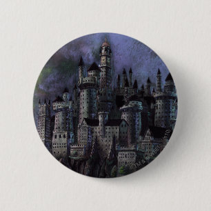 Harry Potter Castle   Toonaangevende Hogwarts Ronde Button 5,7 Cm
