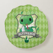 Harry Potter | Charmant CREST SLYTHERIN™ Rond Kussen (Achterkant)