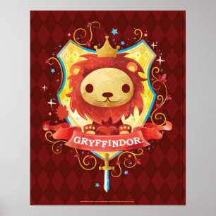 Harry Potter   Charmante GRYFFINDOR™ Wapen Poster