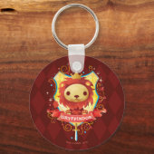 Harry Potter | Charmante GRYFFINDOR™ Wapenschild Sleutelhanger (Voorkant)