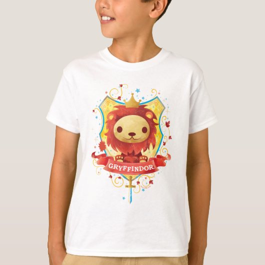 Harry Potter | Charmante GRYFFINDOR™ Wapenschild T-shirt (Voorkant)