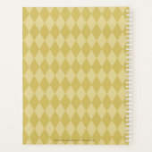 Harry Potter | Charmante HUFFLEPUFF™ Wapenschild Planner (Achterkant)